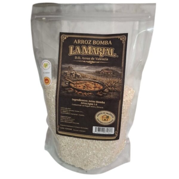 Arroz Bomba D.O. Valencia La Marjal