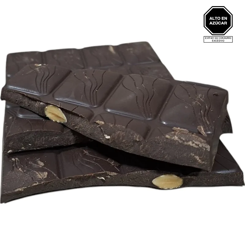 Chocolate 85% con Almendras 120 g