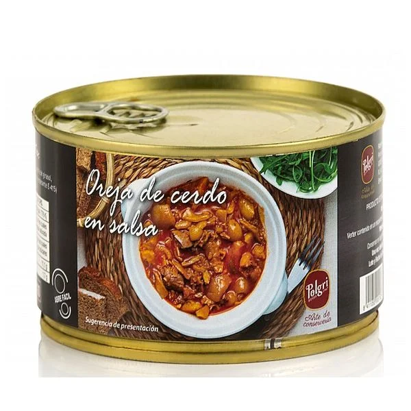 Oreja de cerdo en Salsa Conserva