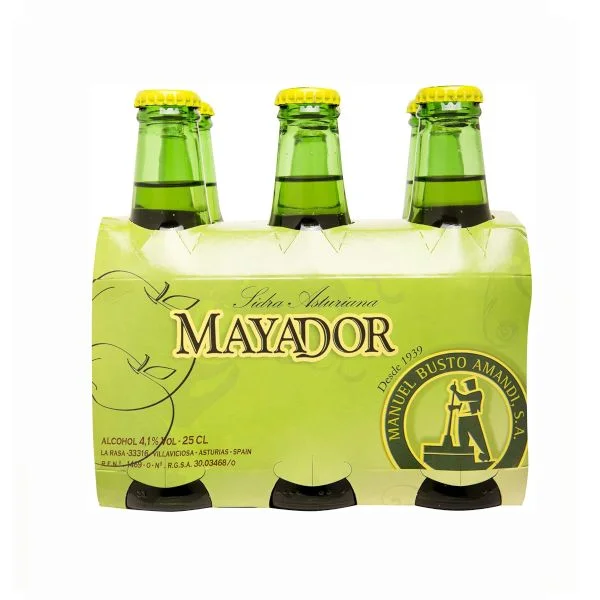 SixPack Benjamín Sidra Mayador 25 cl