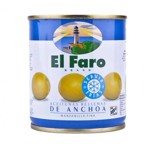 Aceituna rellena de Anchoa Piqueo