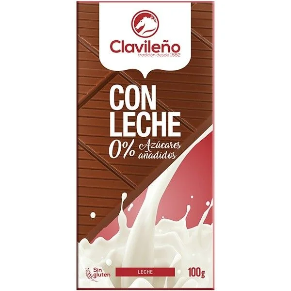 Chocolate con Leche sin Azúcares Añadidos 100g