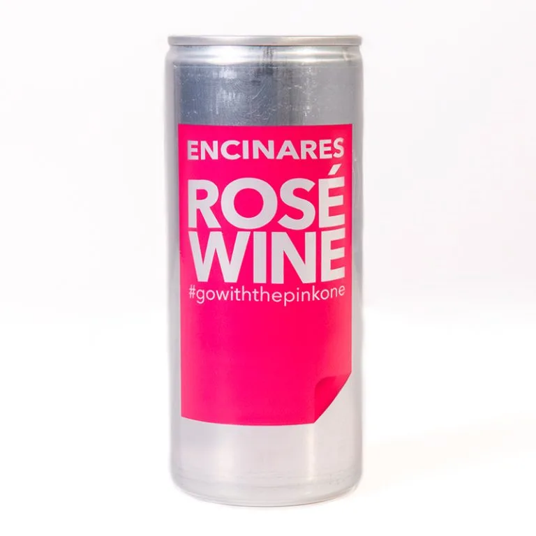 Lata Vino Rosado Encinares