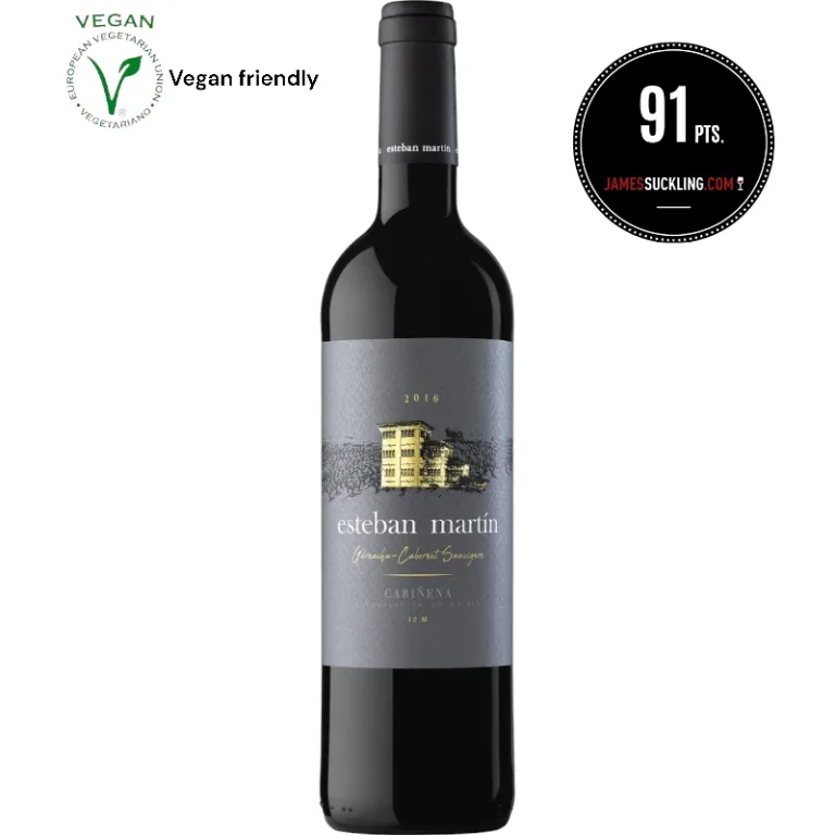 Vino Tinto 12 meses barrica 2020 Esteban Martin