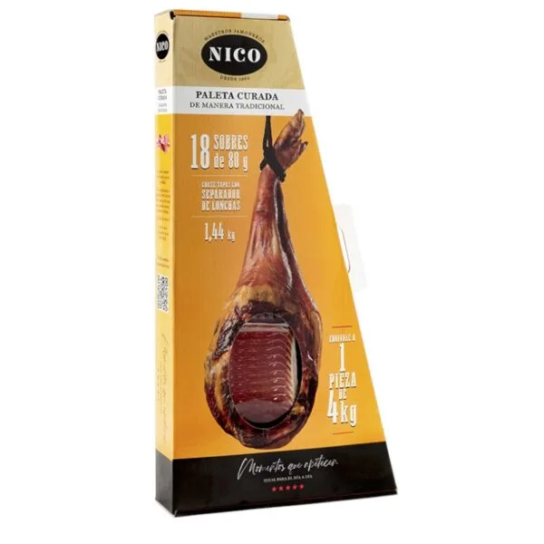 Maletín Tapas de Paleta Curada 18 sobres x 80 g