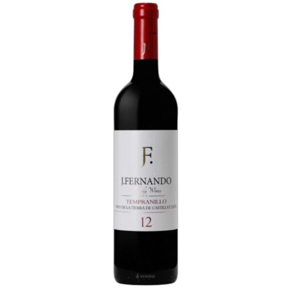 Vino Tinto Tempranillo 12 meses 2024 J. Fernando