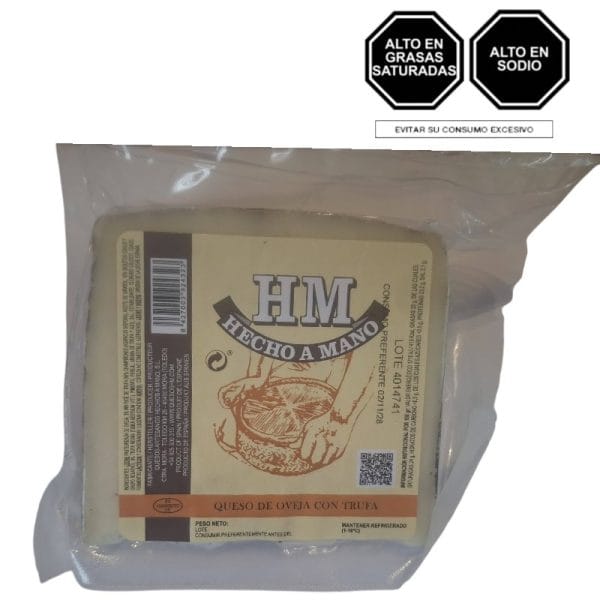 Cuña de Queso de Oveja  con Trufa Negra HM