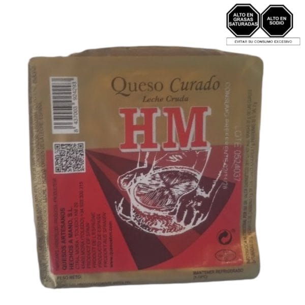 Cuña de Queso Mezcla Añejo 24 meses Leche Cruda HM